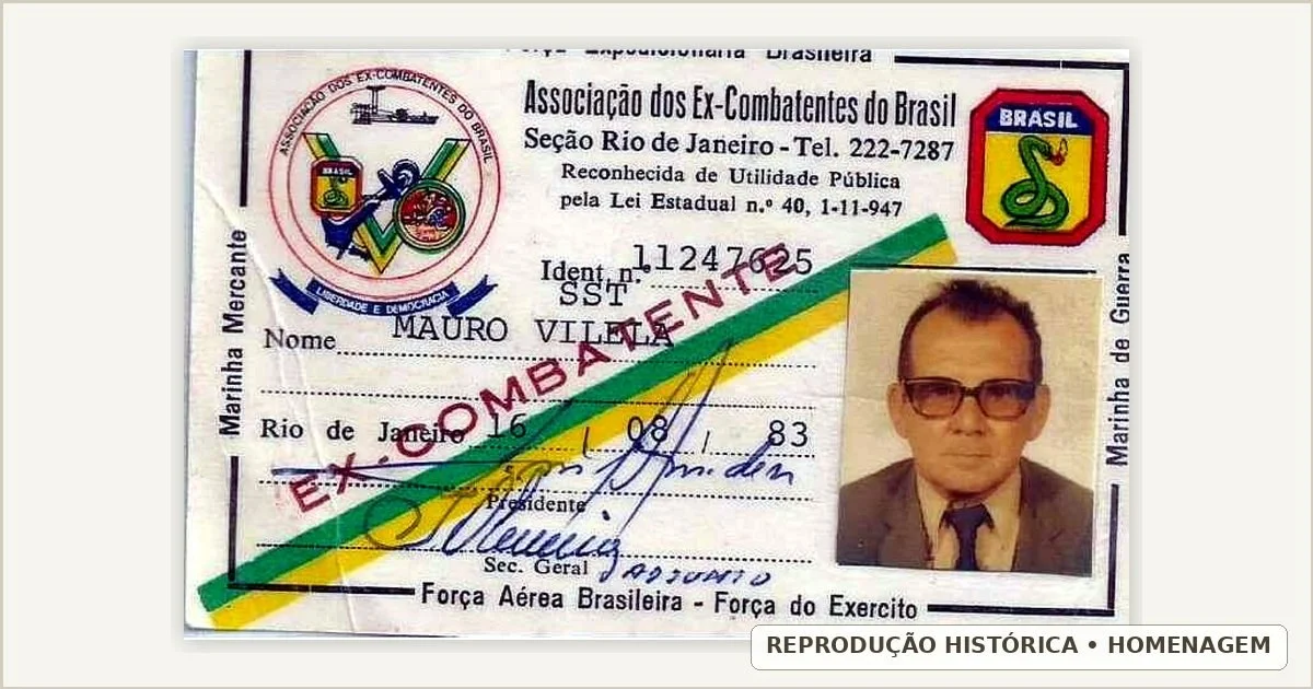 Mauro Vilela: uma história de coragem, patriotismo e legado que merece ser lembrada