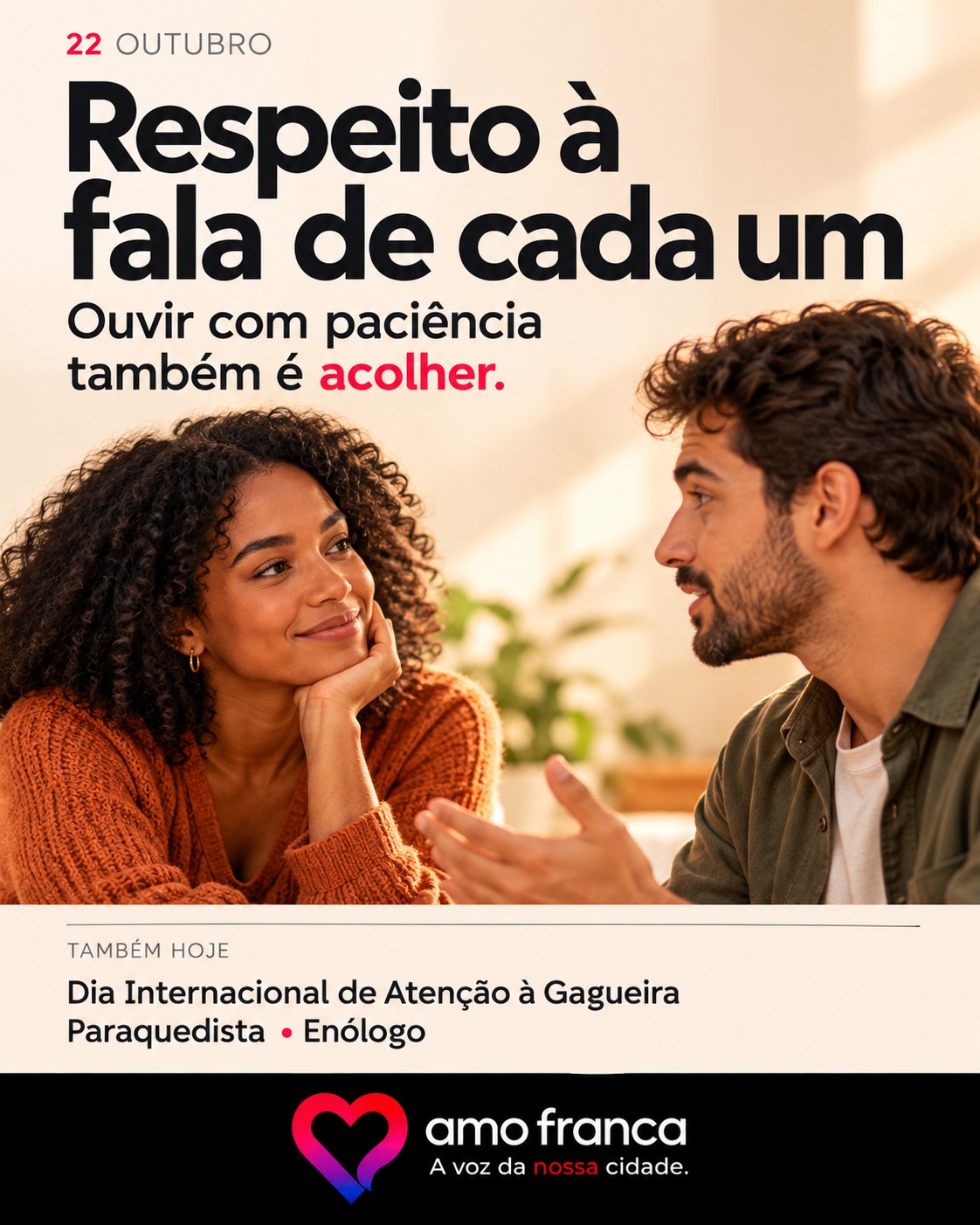 Dia Internacional de Atenção à Gagueira